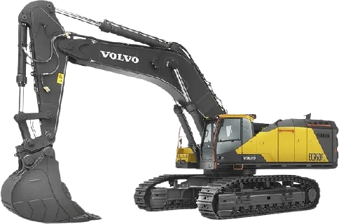 Pelle sur chenilles Volvo